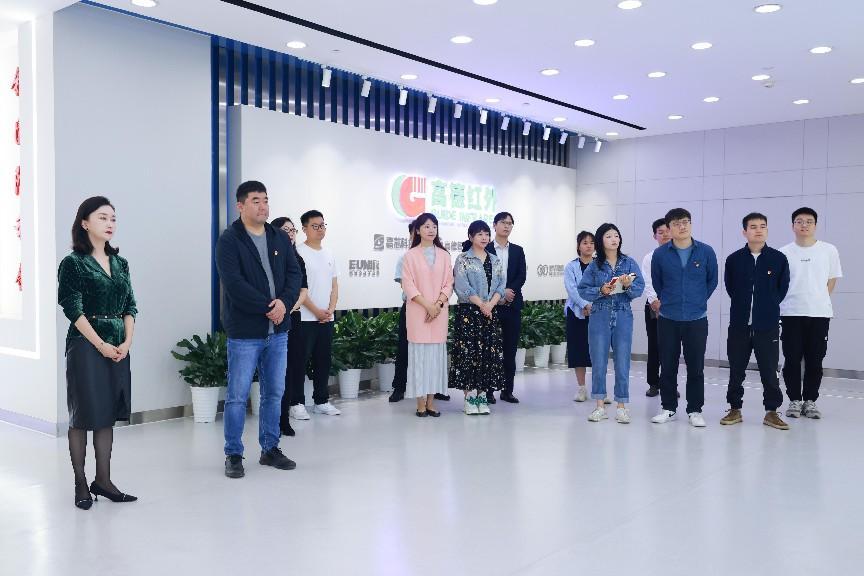 中央广播电视总台湖北总站第二支部与银河优越会GEG体育-银河优越会GEG(中国)开展联建活动